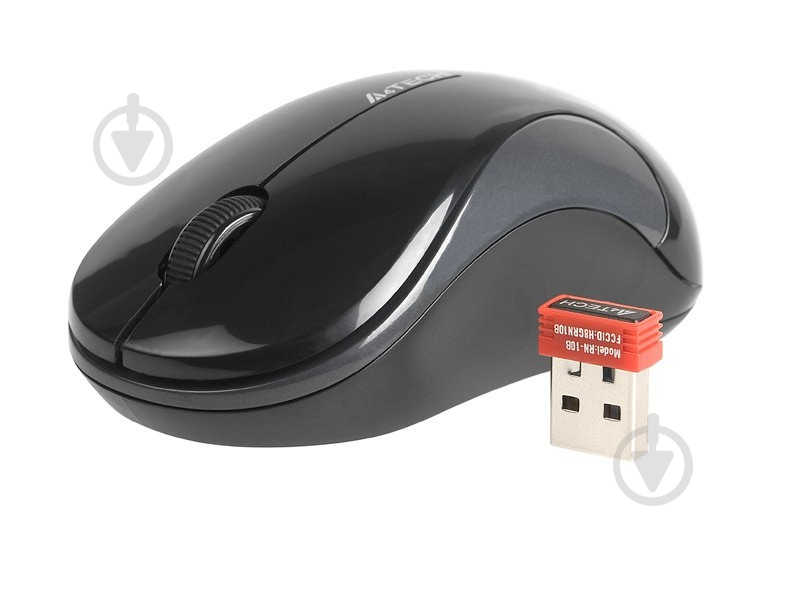 Мишка A4Tech G3-270N (Black+ Grey) grey - фото 2 Мишка A4Tech G3-270N (Black+ Grey) grey - фото 2