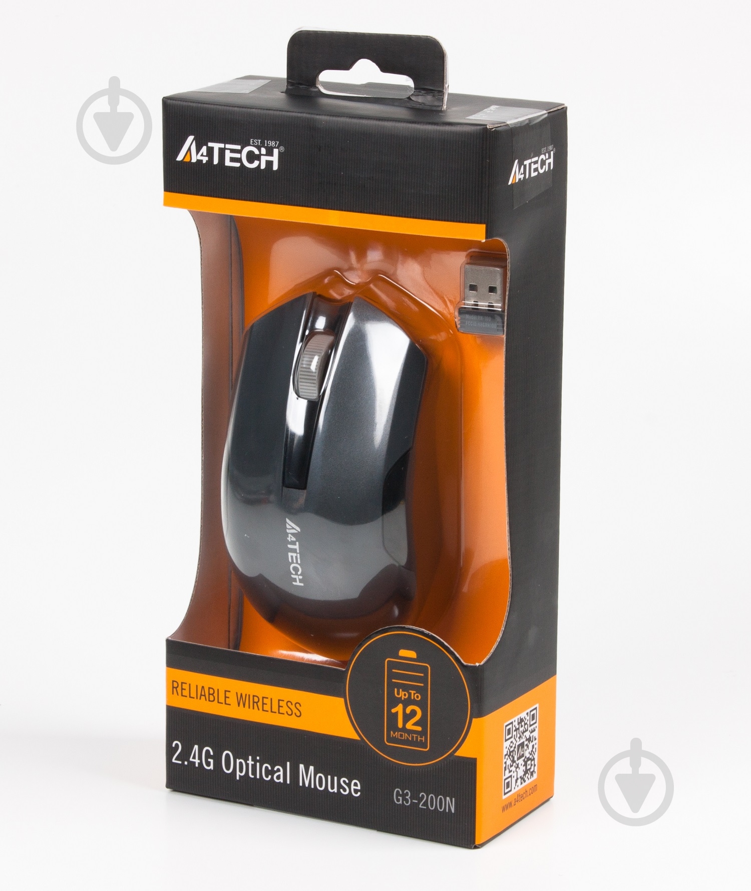 Мышка A4Tech G3-200N (Grey) grey - фото 4 Мышка A4Tech G3-200N (Grey) grey - фото 4