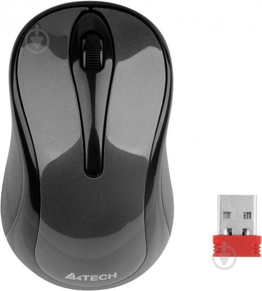 Мишка A4Tech A4-G3-280A USB V-Track (Grey) - фото 1