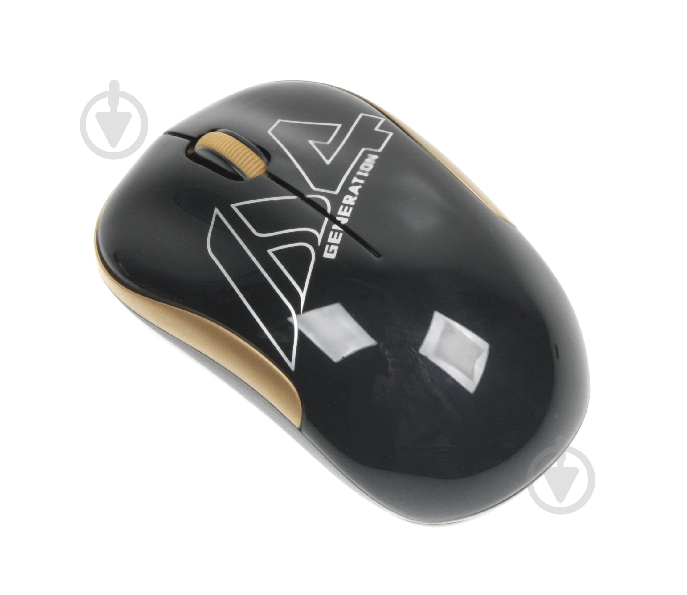 Мишка A4Tech G3-300N (Black+Golden) gold - фото 3