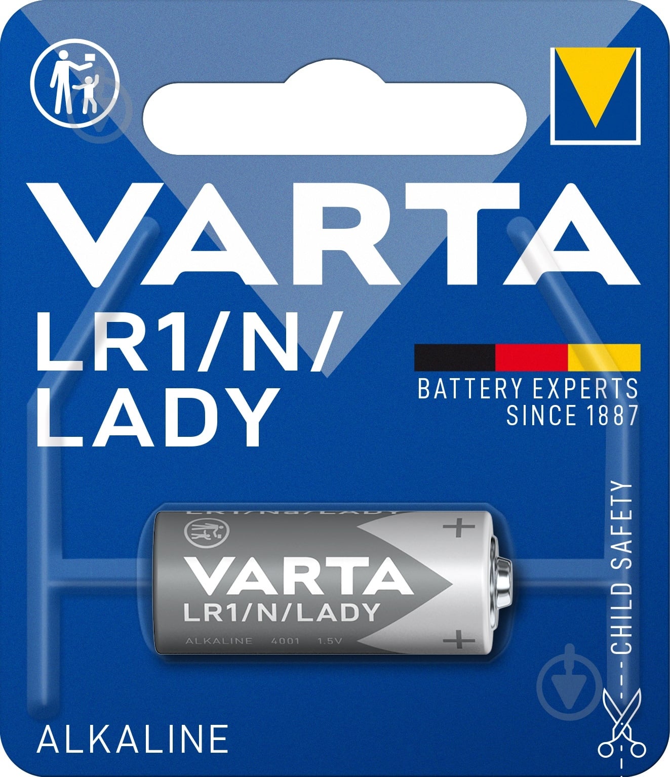 Батарейка Varta LR1 1 шт. (4001101401) - фото 1