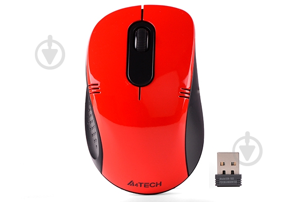 Мышка A4Tech G3-630N (Red) red - фото 1