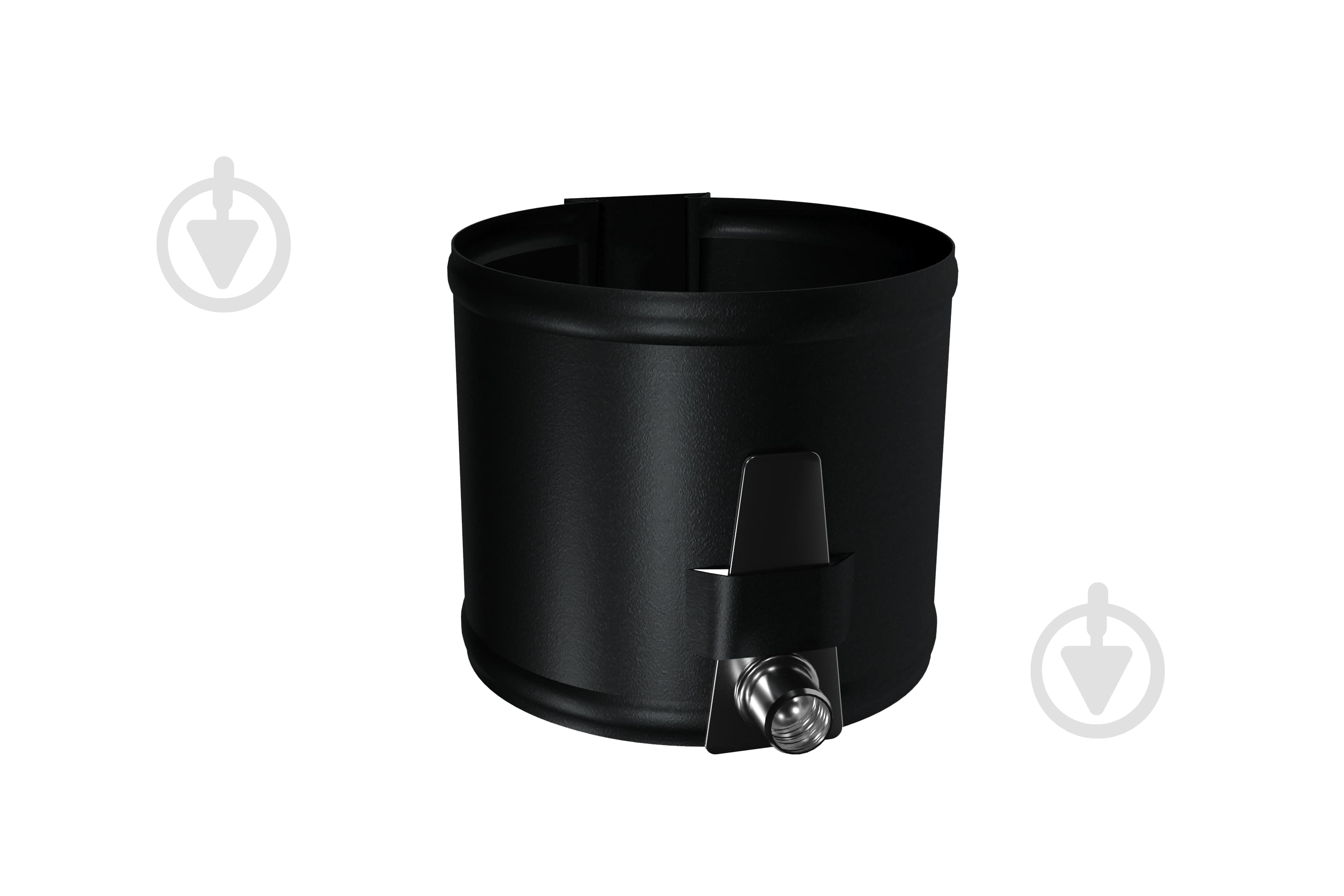 Держатель трубы SMART™ со штифтом 90 RAL 8017 коричневый - фото 1