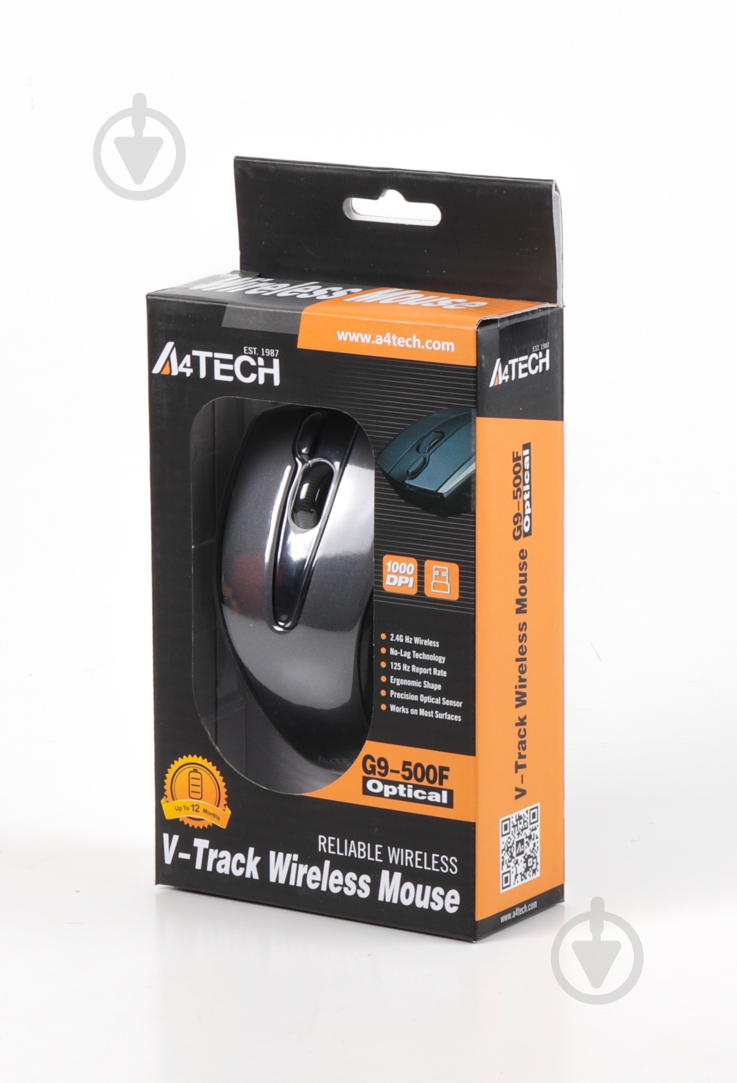 Мышка A4Tech G9-500F-1 (Black) black - фото 4