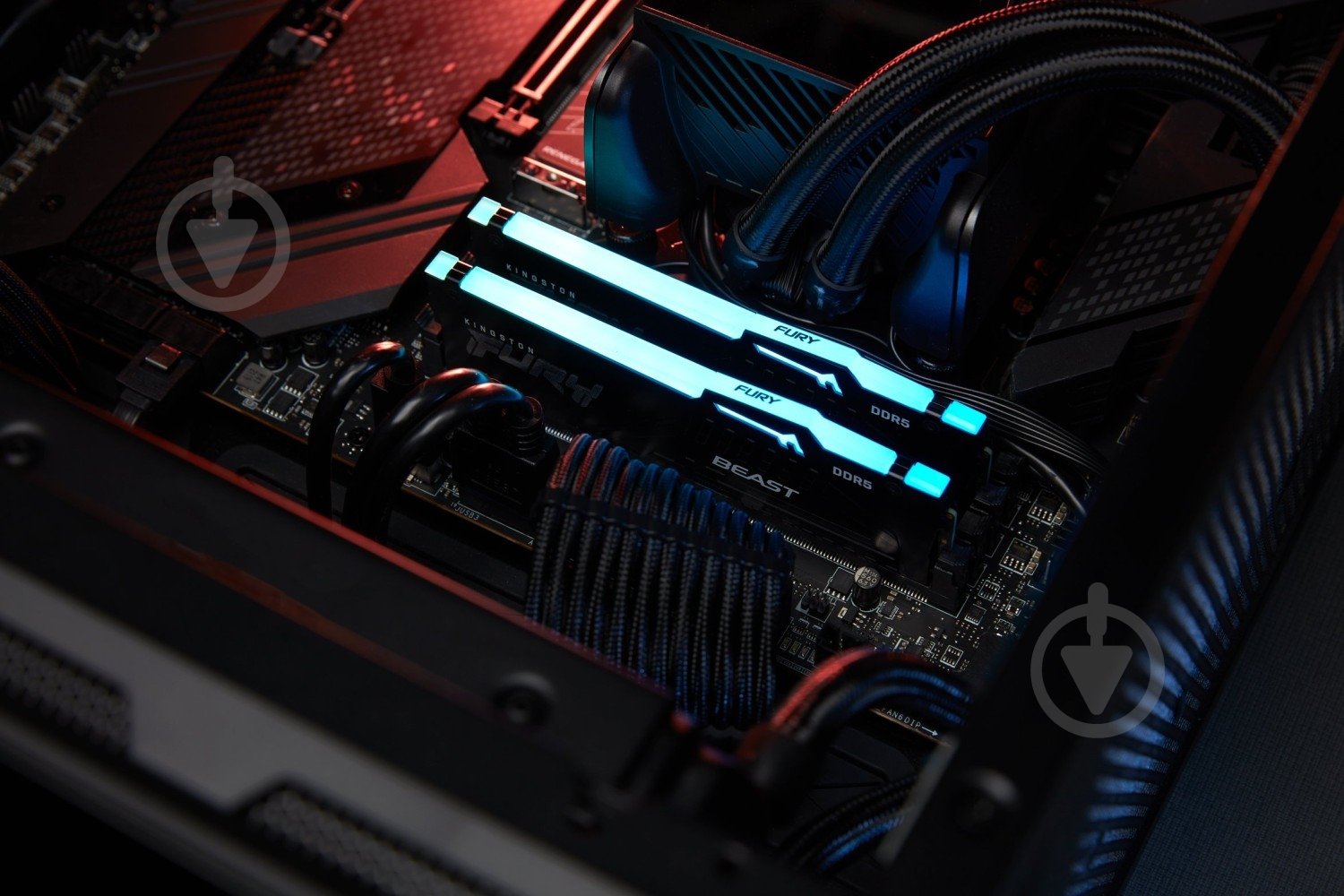 Оперативная память Kingston DDR5 SDRAM 16 GB (2x8GB) 5200 MHz (KF552C40BBAK2-16) FURY Beast RGB - фото 19 Оперативная память Kingston DDR5 SDRAM 16 GB (2x8GB) 5200 MHz (KF552C40BBAK2-16) FURY Beast RGB - фото 19