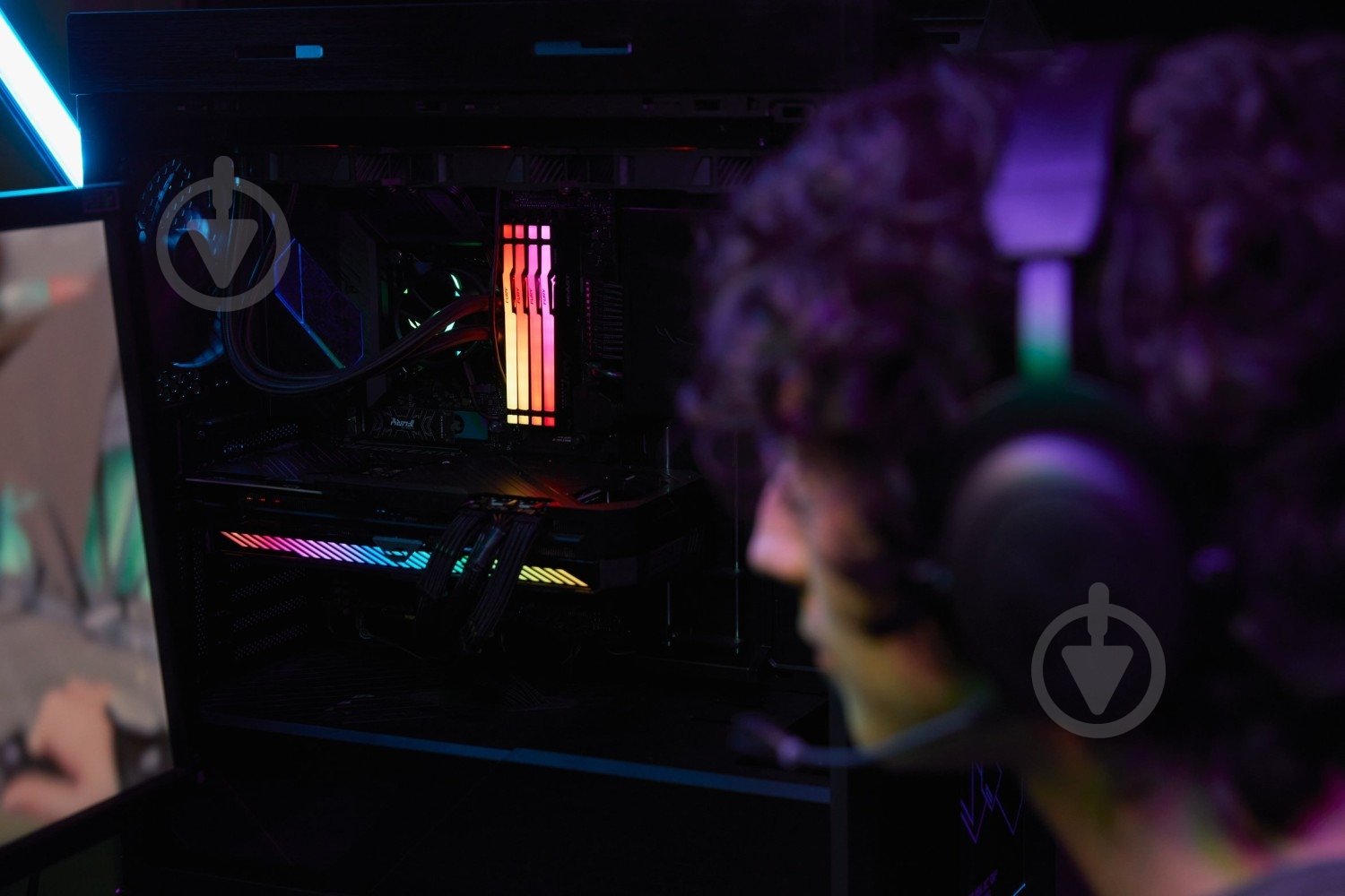 Оперативная память Kingston DDR5 SDRAM 16 GB (2x8GB) 5200 MHz (KF552C40BBAK2-16) FURY Beast RGB - фото 18 Оперативная память Kingston DDR5 SDRAM 16 GB (2x8GB) 5200 MHz (KF552C40BBAK2-16) FURY Beast RGB - фото 18