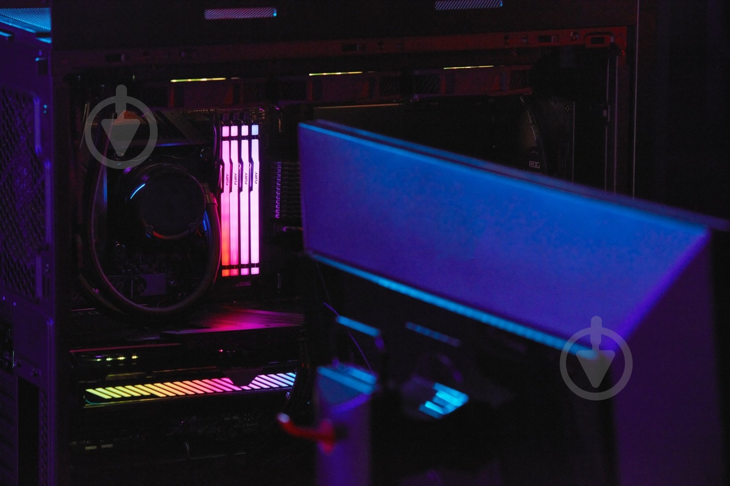 Оперативная память Kingston DDR5 SDRAM 16 GB (2x8GB) 5200 MHz (KF552C40BBAK2-16) FURY Beast RGB - фото 16 Оперативная память Kingston DDR5 SDRAM 16 GB (2x8GB) 5200 MHz (KF552C40BBAK2-16) FURY Beast RGB - фото 16