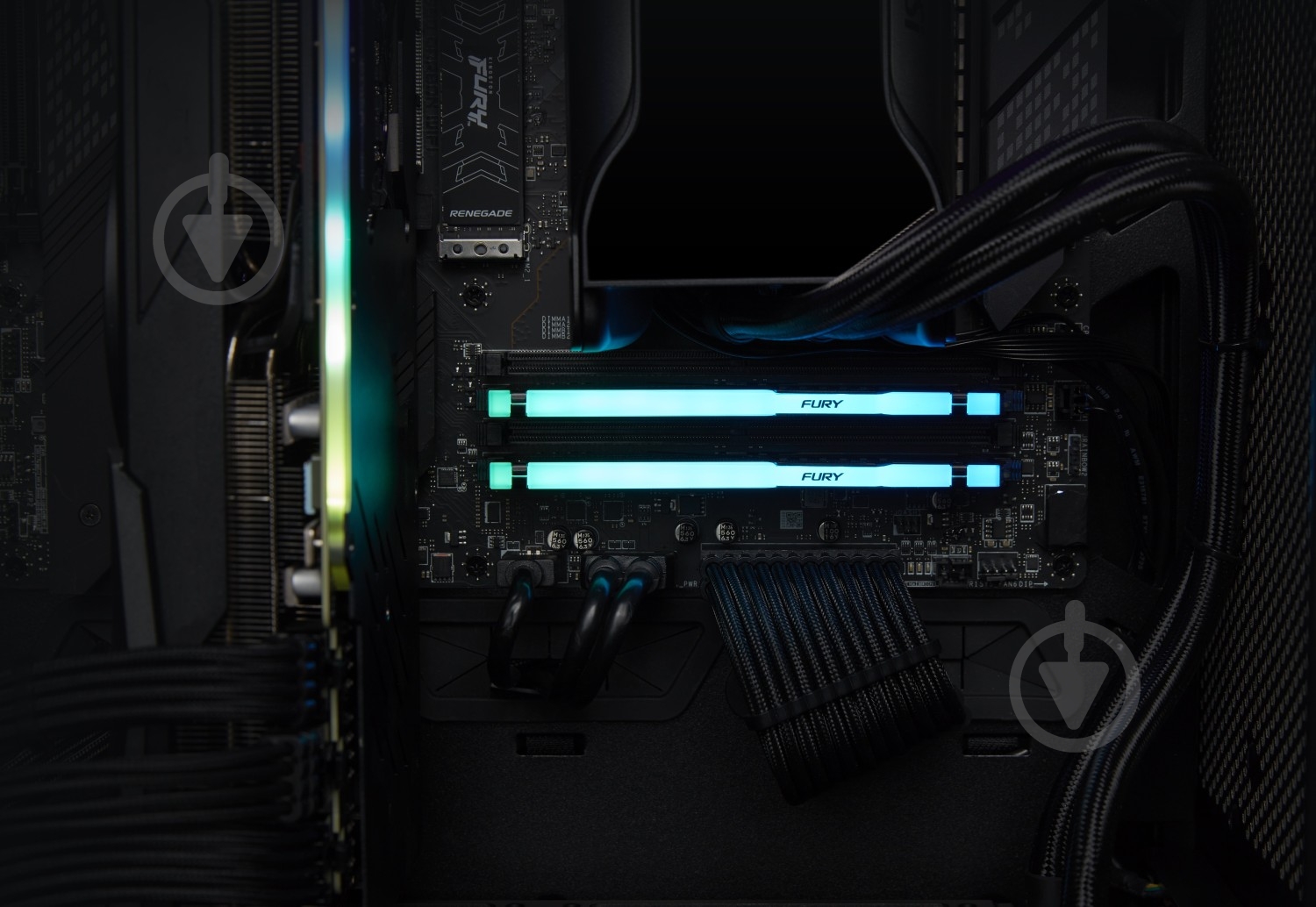 Оперативная память Kingston DDR5 SDRAM 16 GB (2x8GB) 5200 MHz (KF552C40BBAK2-16) FURY Beast RGB - фото 11 Оперативная память Kingston DDR5 SDRAM 16 GB (2x8GB) 5200 MHz (KF552C40BBAK2-16) FURY Beast RGB - фото 11