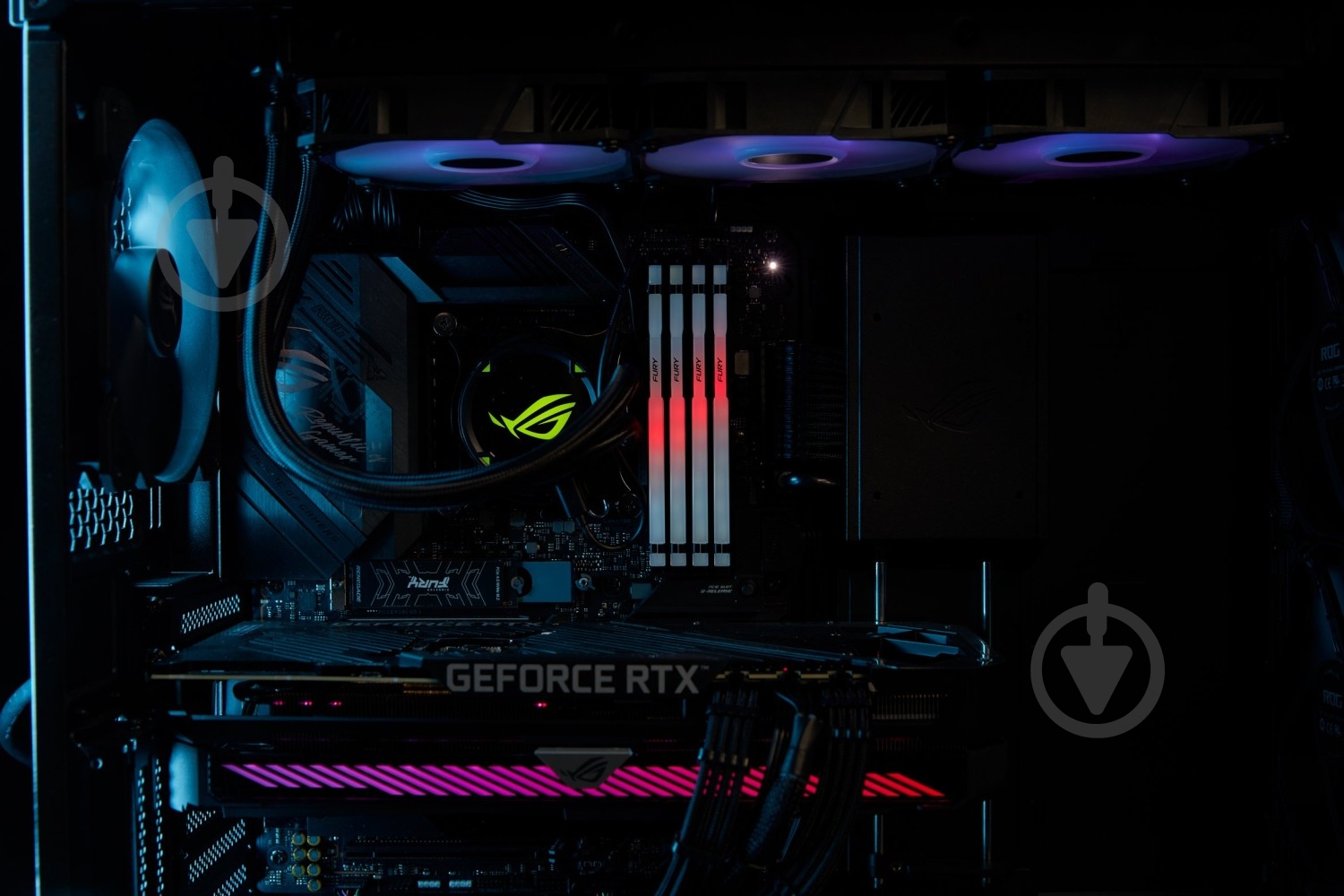 Оперативная память Kingston DDR5 SDRAM 16 GB (2x8GB) 5200 MHz (KF552C40BBAK2-16) FURY Beast RGB - фото 23 Оперативная память Kingston DDR5 SDRAM 16 GB (2x8GB) 5200 MHz (KF552C40BBAK2-16) FURY Beast RGB - фото 23