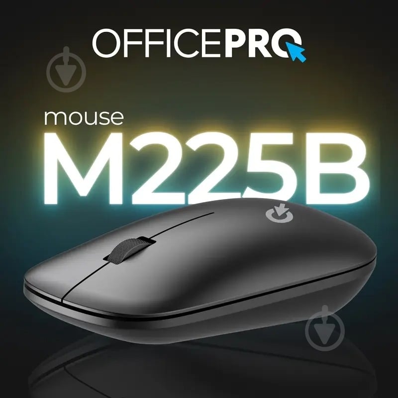 Миша OfficePro M225B Silent Click Wireless black (M225B) - фото 13
