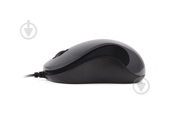 Мышка A4Tech N-320-1 (Glossy Grey) grey - фото 2