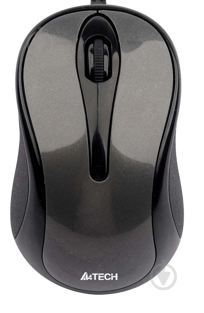 Мышка A4Tech N-350-1 (Glossy Grey) grey - фото 2 Мышка A4Tech N-350-1 (Glossy Grey) grey - фото 2