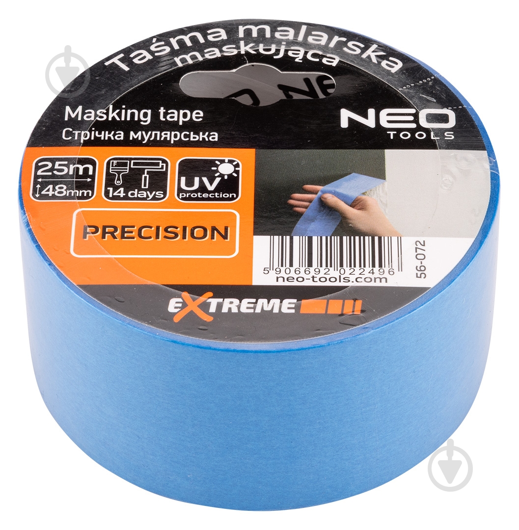 Лента малярная NEO tools 48 мм x 25 м 56-072 - фото 7