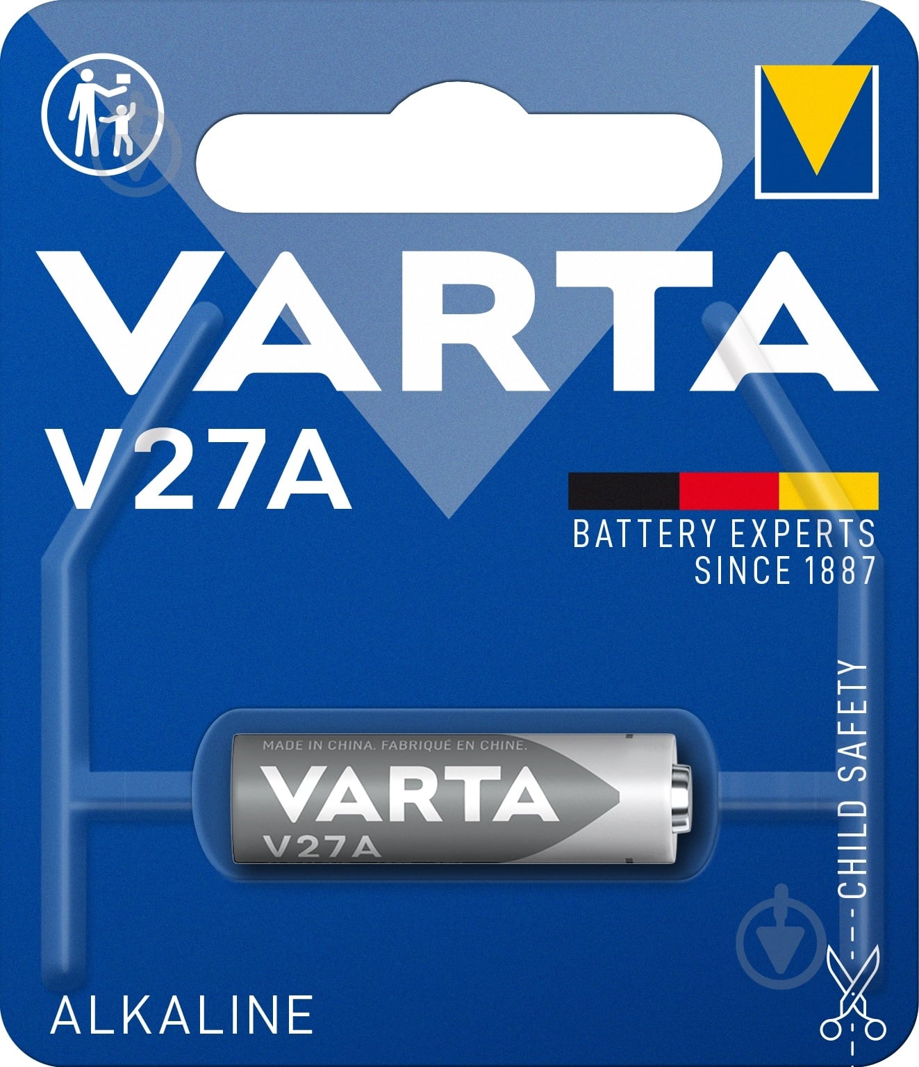 Батарейка Varta V27 1 шт. (4227101401) - фото 1