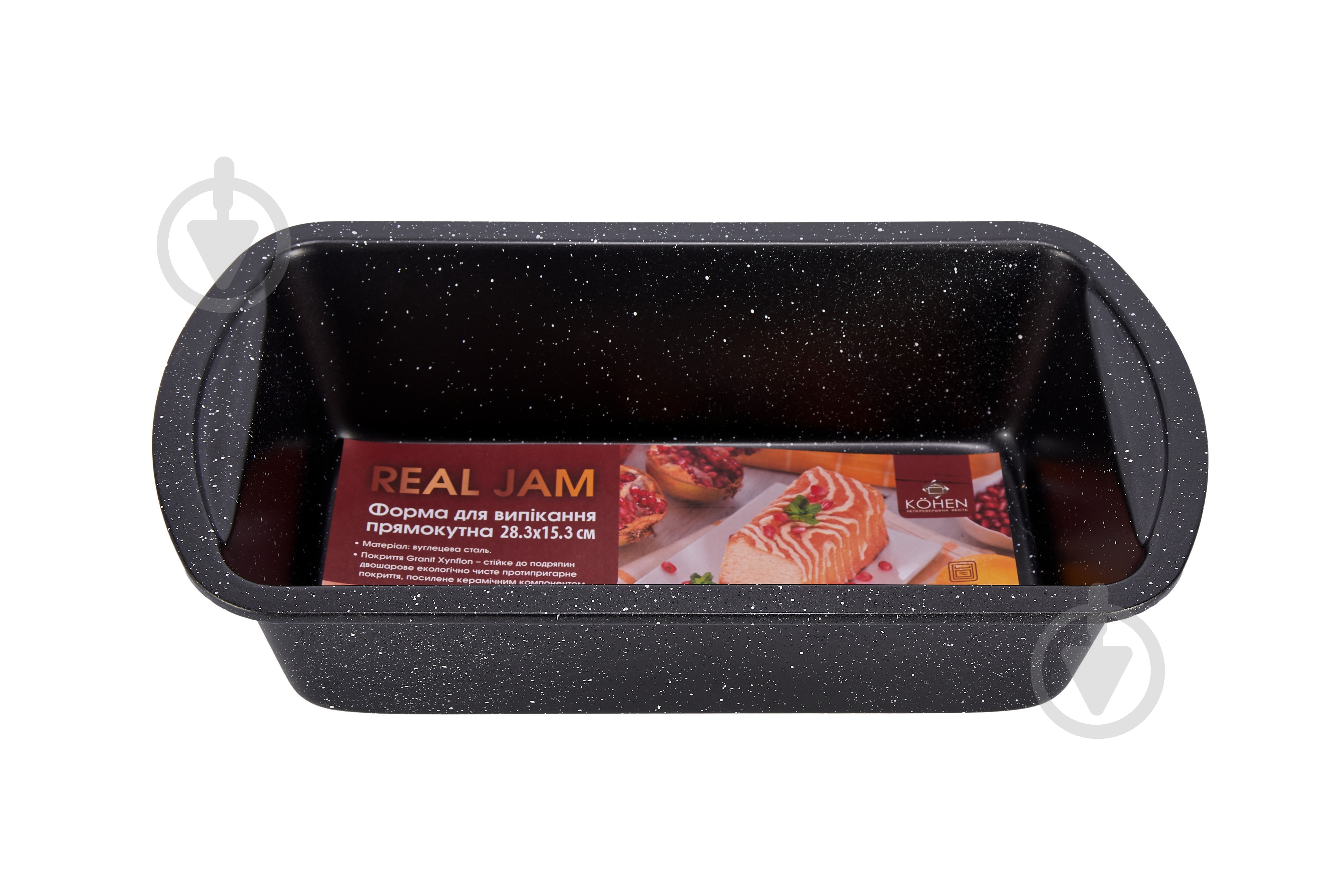 Форма для выпекания Kohen Real Jam 28x15 см KN94028 - фото 4 Форма для выпекания Kohen Real Jam 28x15 см KN94028 - фото 4