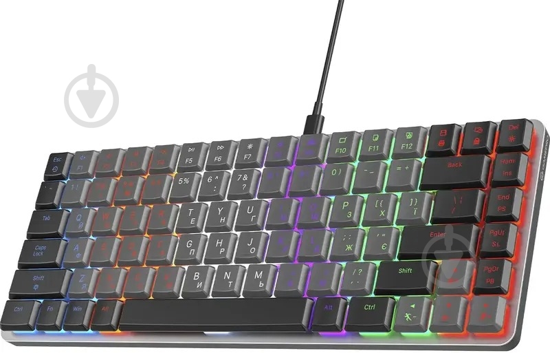 Клавиатура игровая GamePro MK140R Red Swich Low Profile (MK140R) grey - фото 3 Клавиатура игровая GamePro MK140R Red Swich Low Profile (MK140R) grey - фото 3