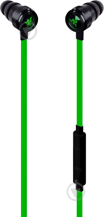 Наушники Razer Hammerhead for iOS black/green (RZ04-02090100-R3G1) - фото 3