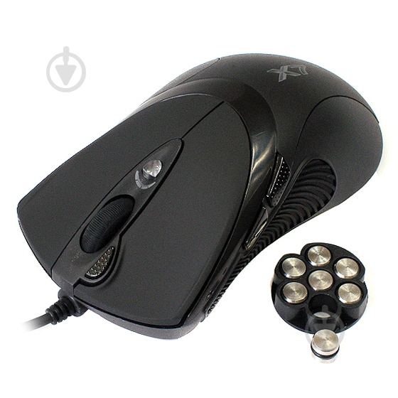 Мишка A4Tech X-748K USB (Black) black - фото 1