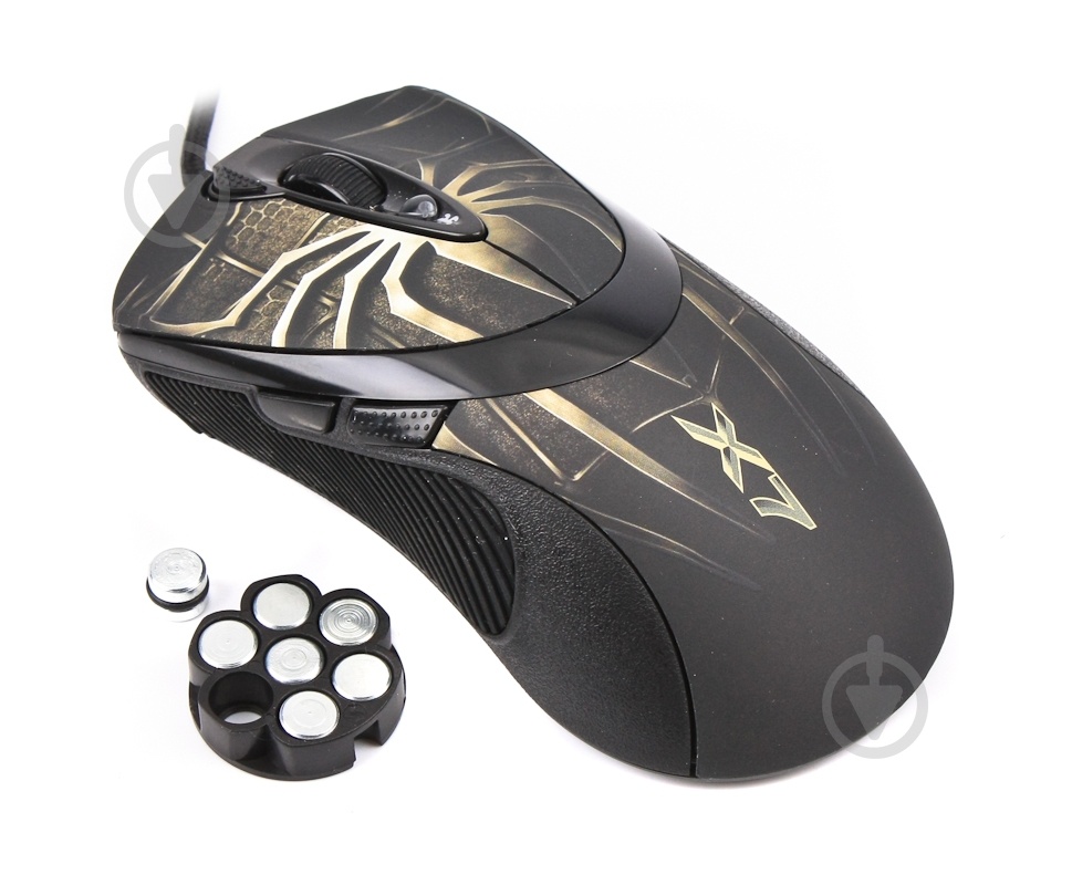 Мышка A4Tech XL-747 H USB (Brown) brown - фото 2