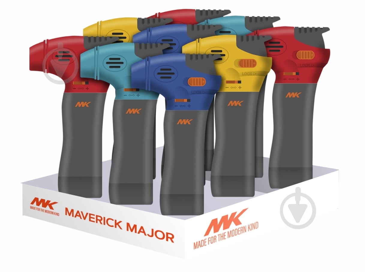 Зажигалка бытовая MK MAVERICK MAJOR (BOX) - фото 5