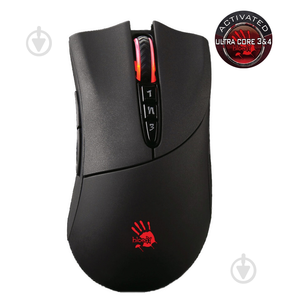 Мышка A4Tech Мышка A4Tech R30A Bloody (Black) black - фото 1