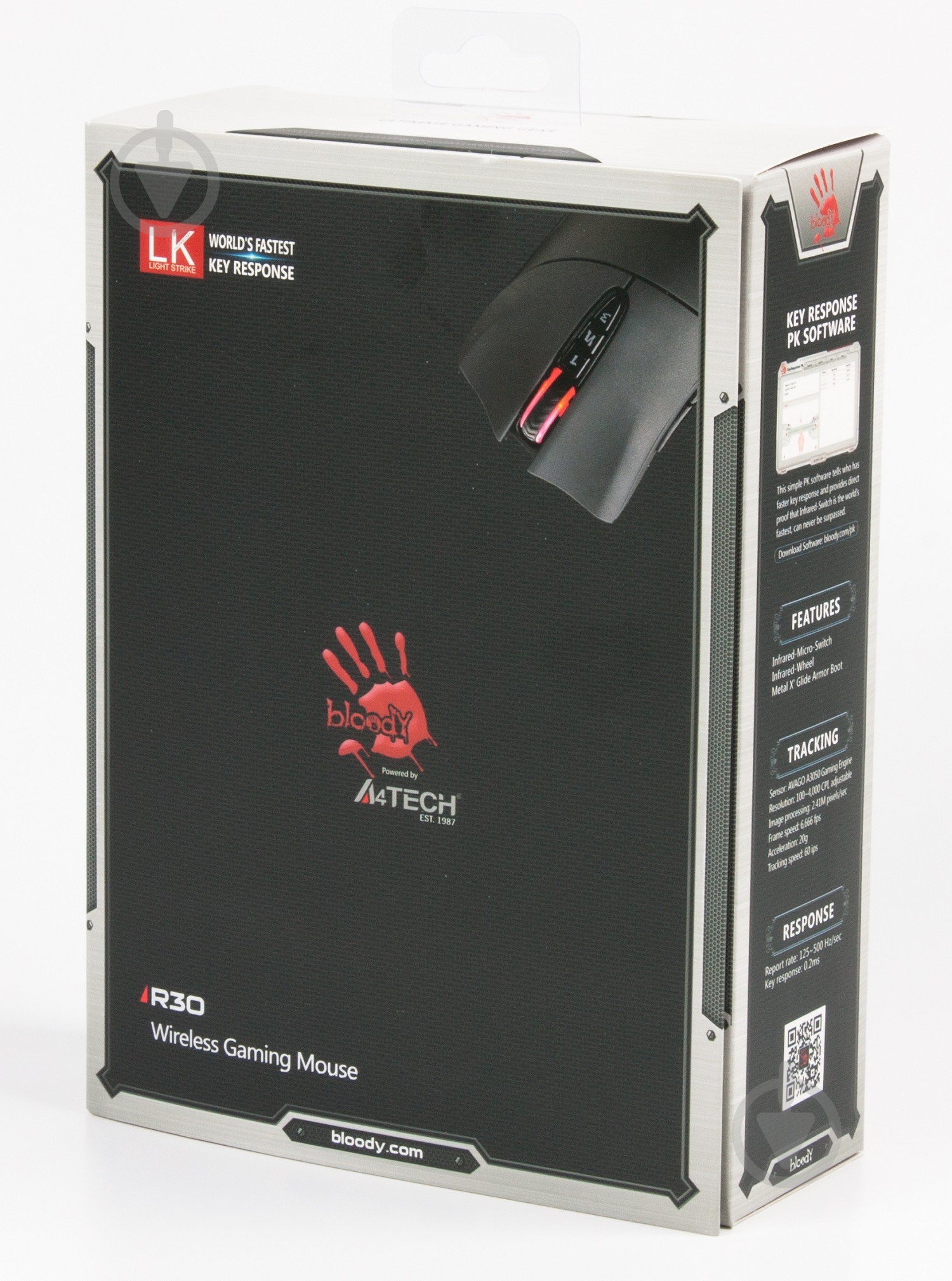 Мышка A4Tech Мышка A4Tech R30A Bloody (Black) black - фото 7