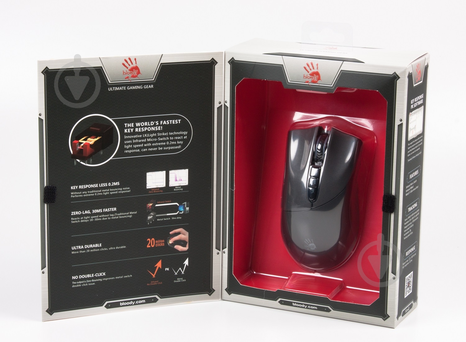 Мышка A4Tech Мышка A4Tech R30A Bloody (Black) black - фото 6