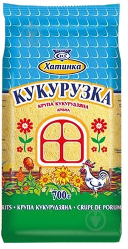 Мука кукурузная 700 г Хатинка (1789) - фото 1 Мука кукурузная 700 г Хатинка (1789) - фото 1