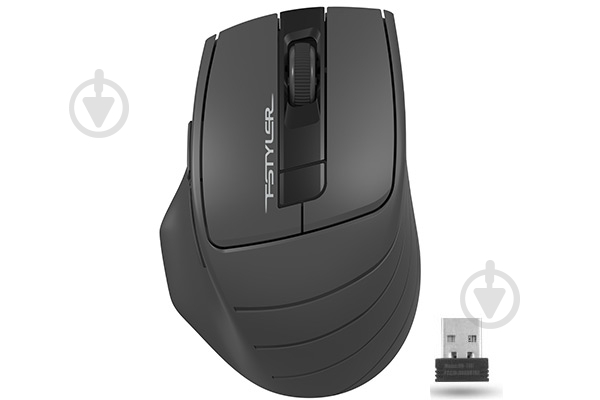 Мишка A4Tech Fstyler FG30 (Grey) grey - фото 1