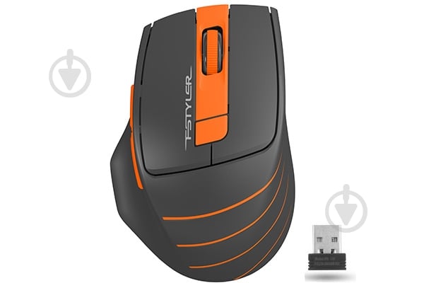 Мышка A4Tech Fstyler FG30 (Orange) orange (FG30 (Orange)) - фото 1 Мышка A4Tech Fstyler FG30 (Orange) orange (FG30 (Orange)) - фото 1