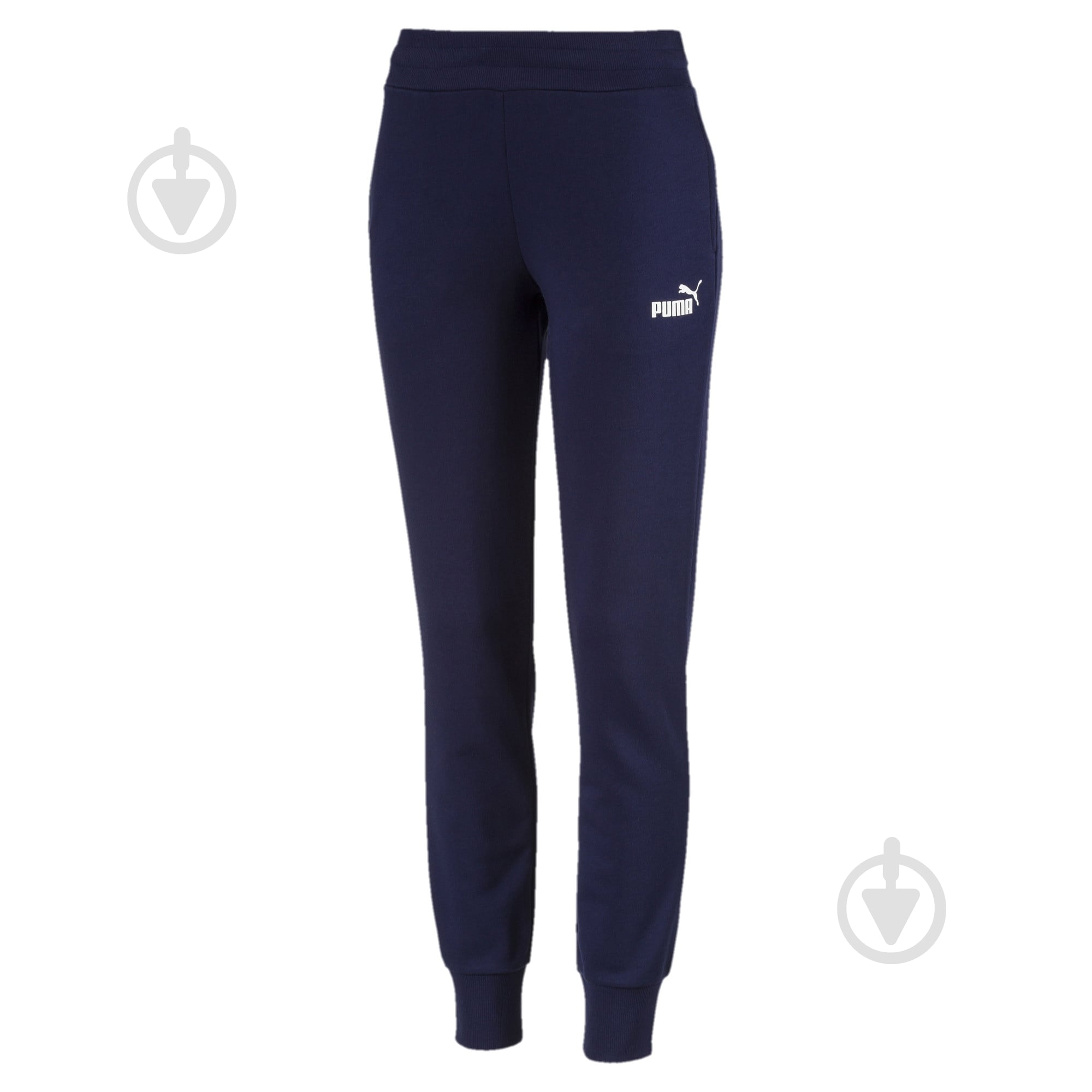 Брюки Puma Essentials Sweat Pants 85182606 р. L темно-синий - фото 1