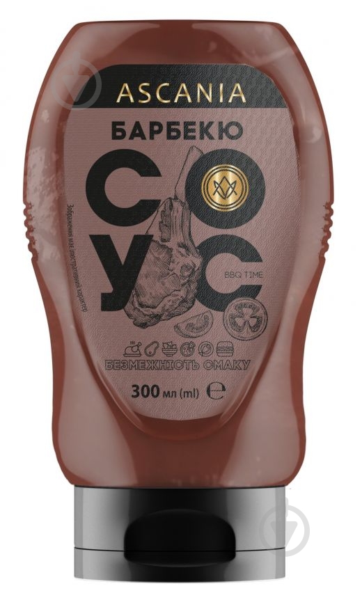 Соус барбекю Асканія-Пак 300 мл - фото 1 Соус барбекю Асканія-Пак 300 мл - фото 1