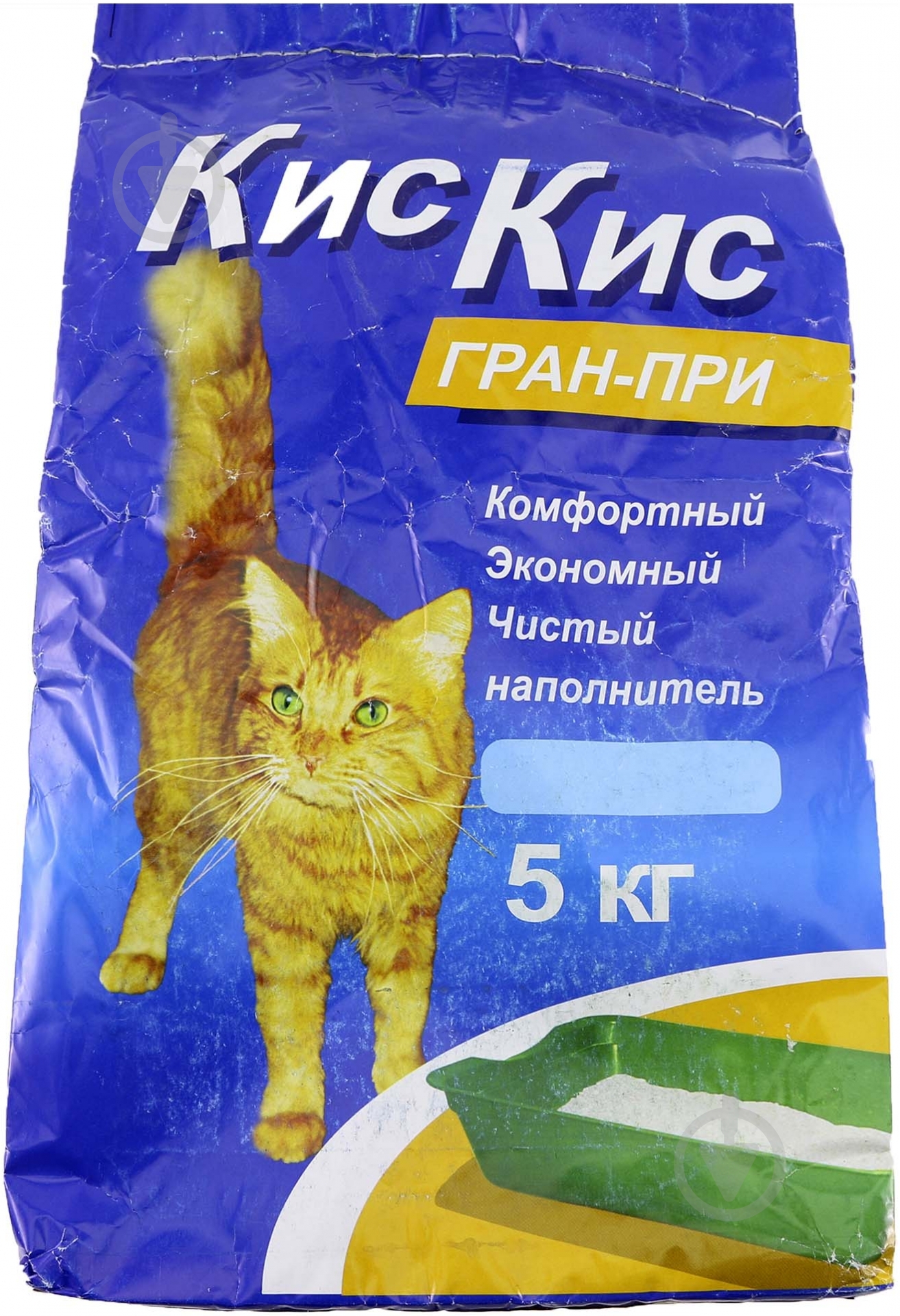 Наполнитель для кошачьего туалета Кис Кис 5 кг - фото 1