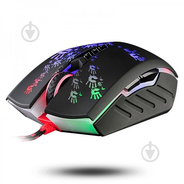 Мишка A4Tech A60A Bloody (Black) black - фото 2