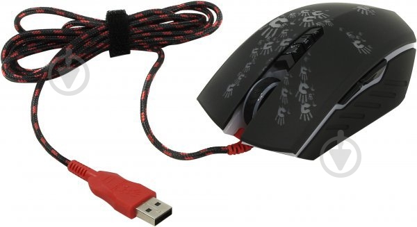 Мишка A4Tech A60A Bloody (Black) black - фото 5