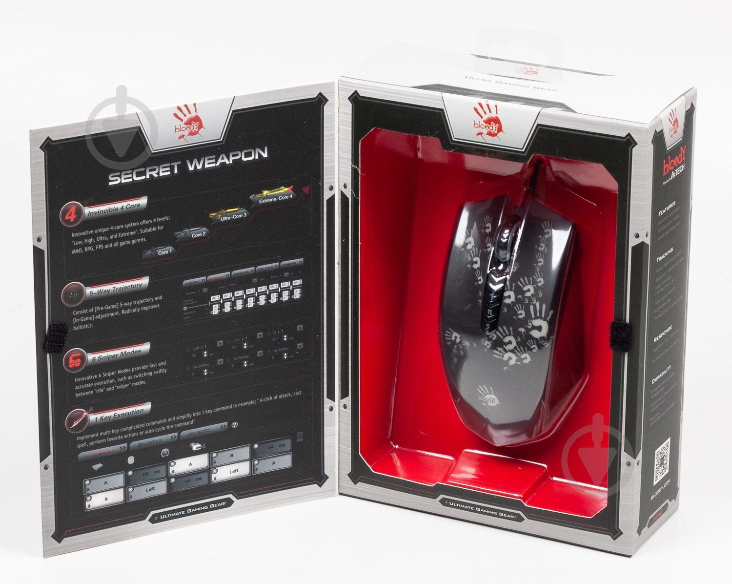 Мишка A4Tech A60A Bloody (Black) black - фото 7