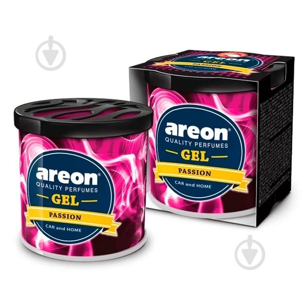 Ароматизатор під сидіння АРЕОН Gel Can Passion троянда - фото 2