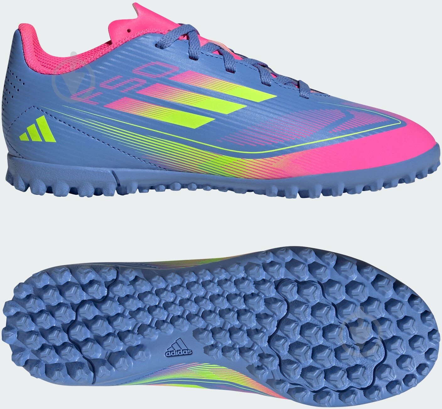 Сороконожки Adidas F50 CLUB TF J IE3733 р.35,5 белый - фото 6 Сороконожки Adidas F50 CLUB TF J IE3733 р.35,5 белый - фото 6