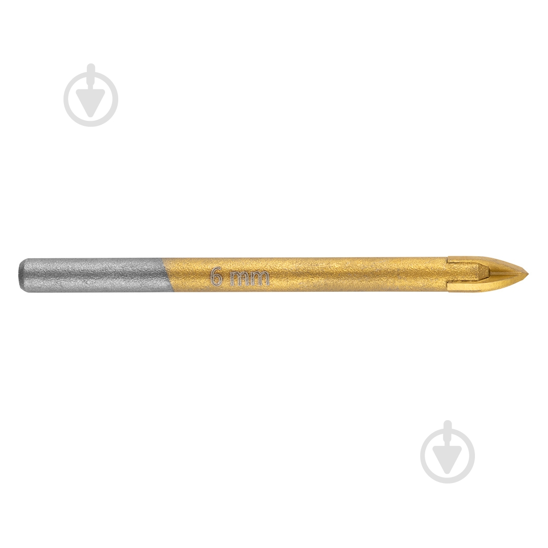 Сверло GRAPHITE 6 мм 1 шт. 54T405 - фото 1