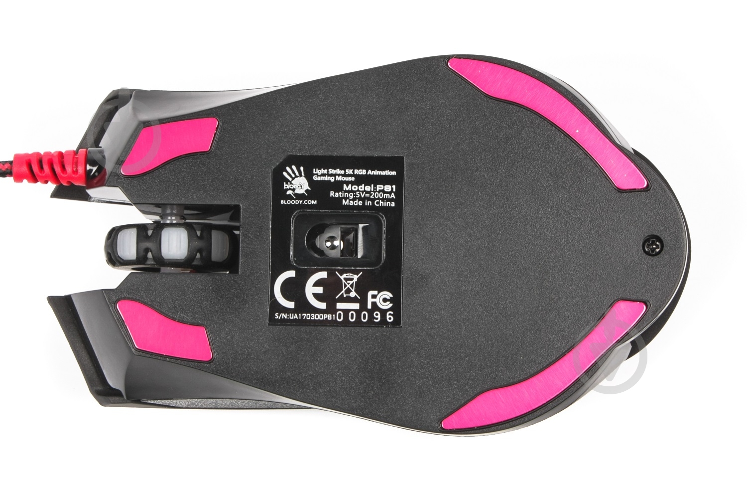 Мышка A4Tech AL90A Bloody (Black) black - фото 4