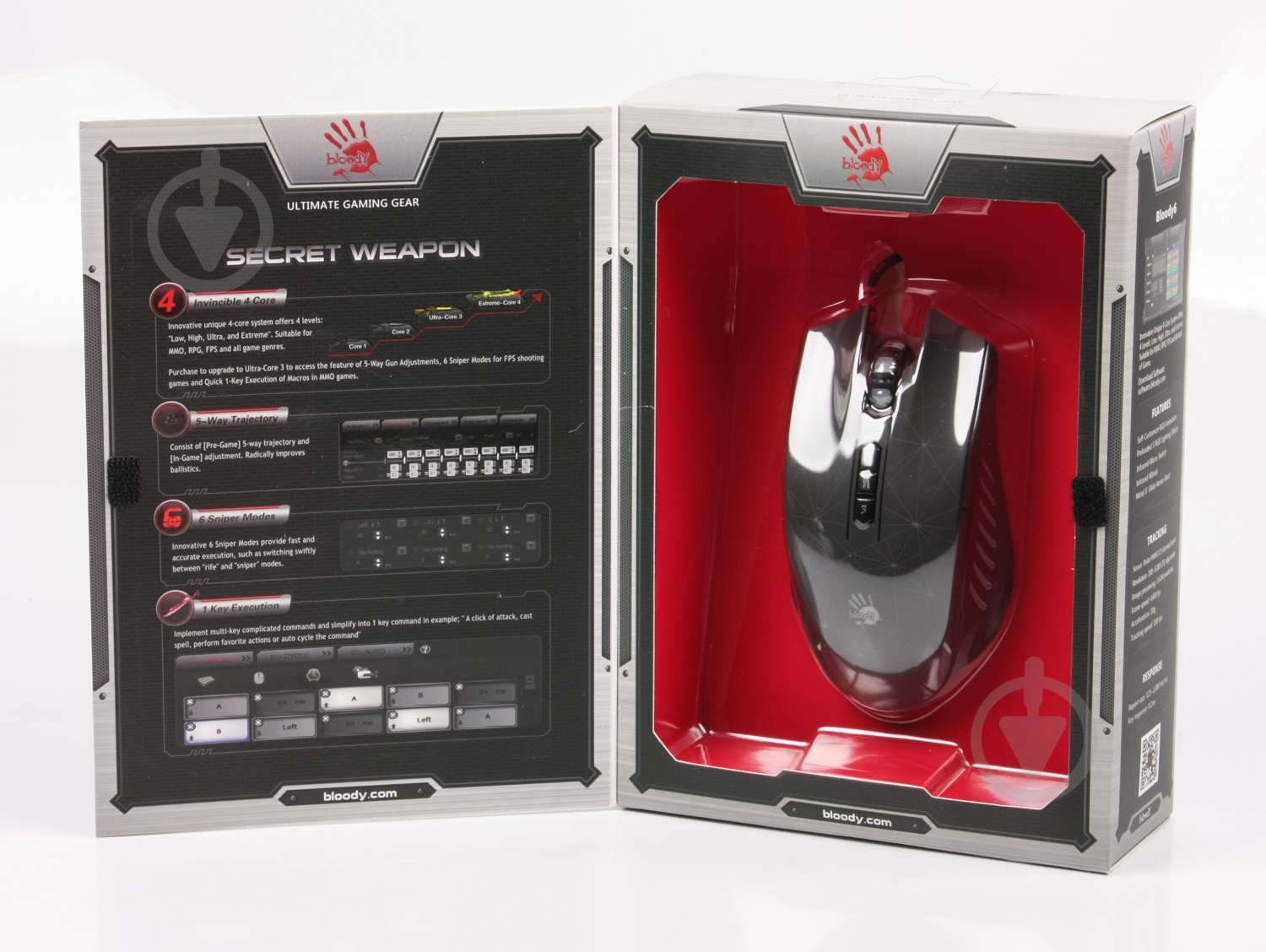 Мышка A4Tech AL90A Bloody (Black) black - фото 7