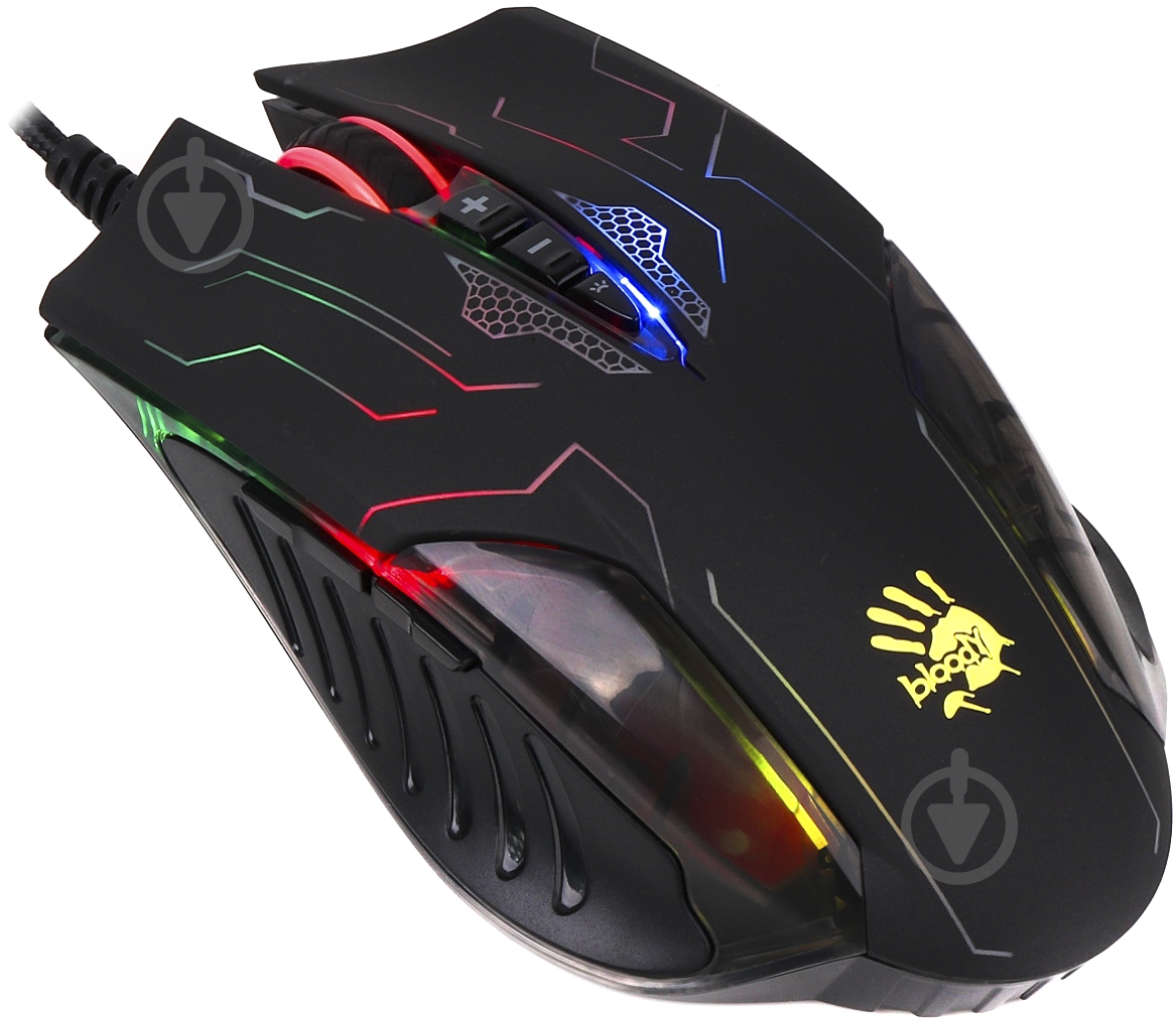 Мишка A4Tech Q50 Bloody Battlefield black - фото 1
