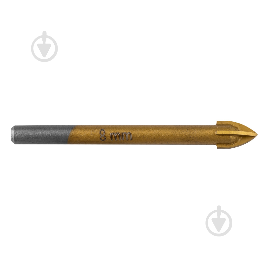 Сверло GRAPHITE 8 мм 1 шт. 54T407 - фото 1