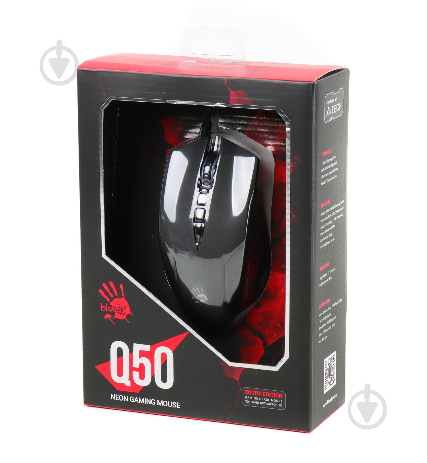 Мышка A4Tech Q50 Bloody black - фото 7