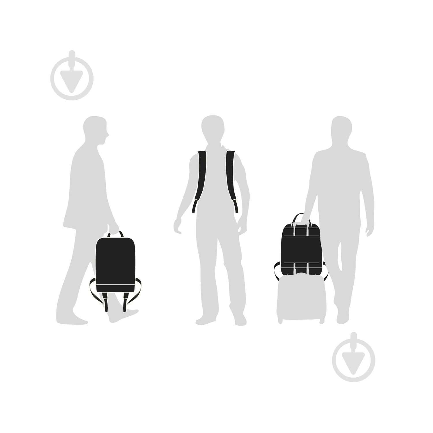 Рюкзак Moleskine Classic PRO сапфір (8058647623139) - фото 7