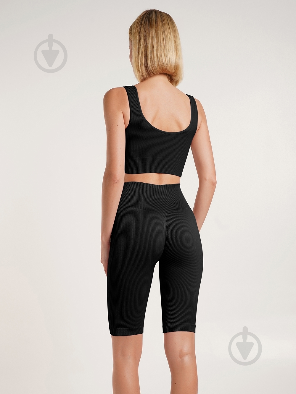 Велосипедки Giulia TRACKS RIB SHAPE р. L/XL черный - фото 3
