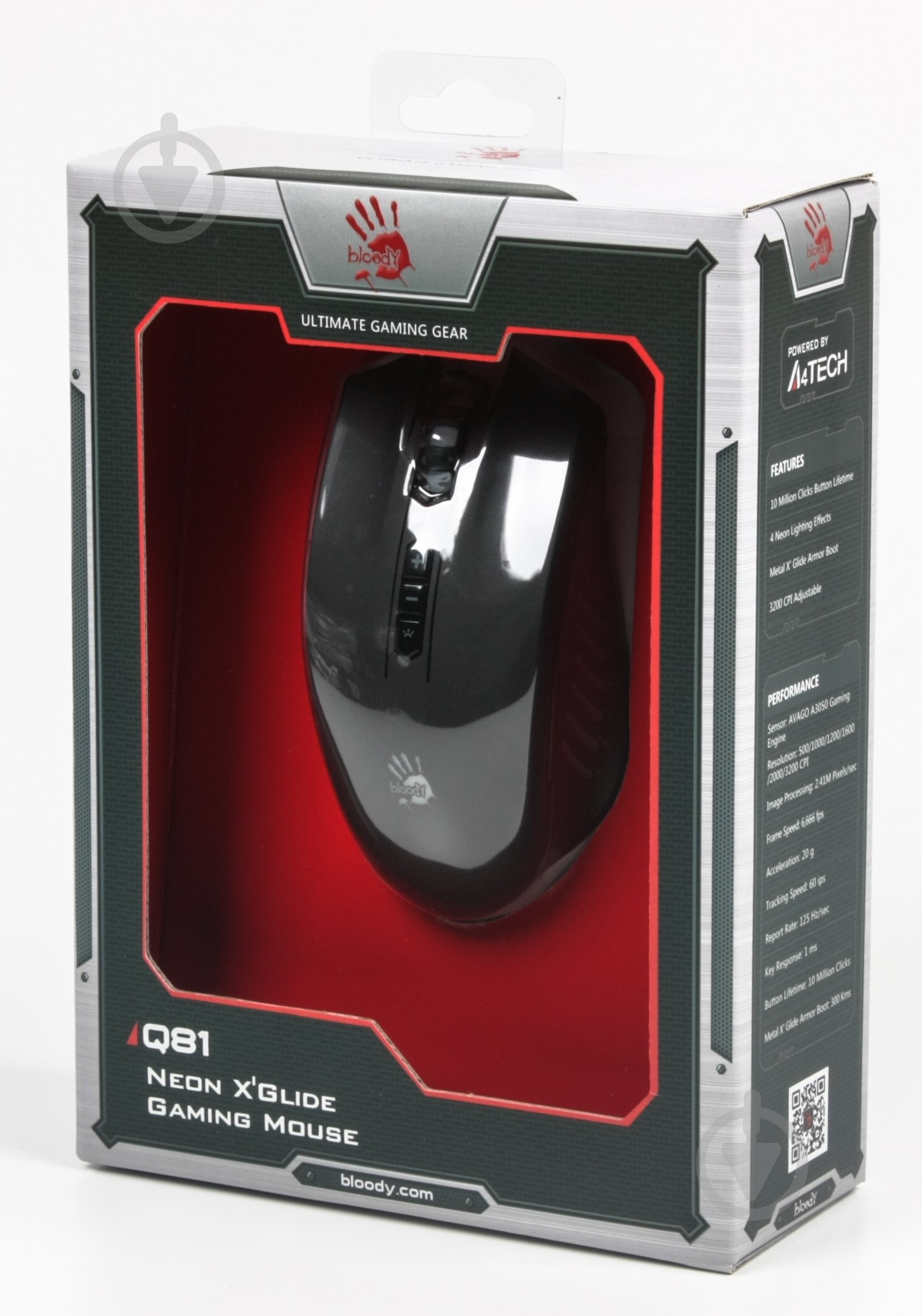 Мышка A4Tech Q81 Bloody black - фото 7