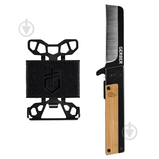 Нож складной Gerber Gear QUADRANT с кошельком - фото 1