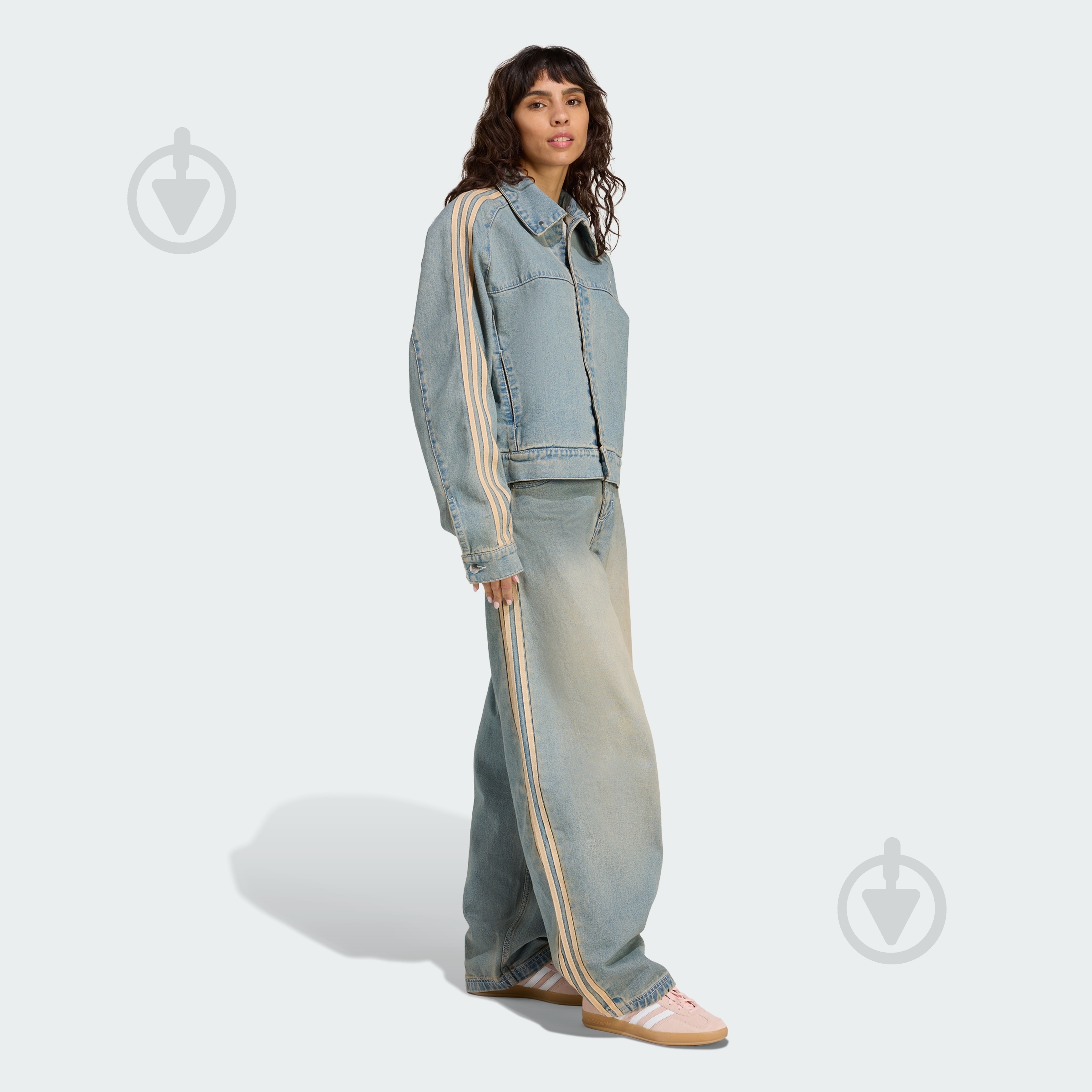 Джемпер Adidas P ESS DENIM JKT JY2872 р.XS синий - фото 5 Джемпер Adidas P ESS DENIM JKT JY2872 р.XS синий - фото 5