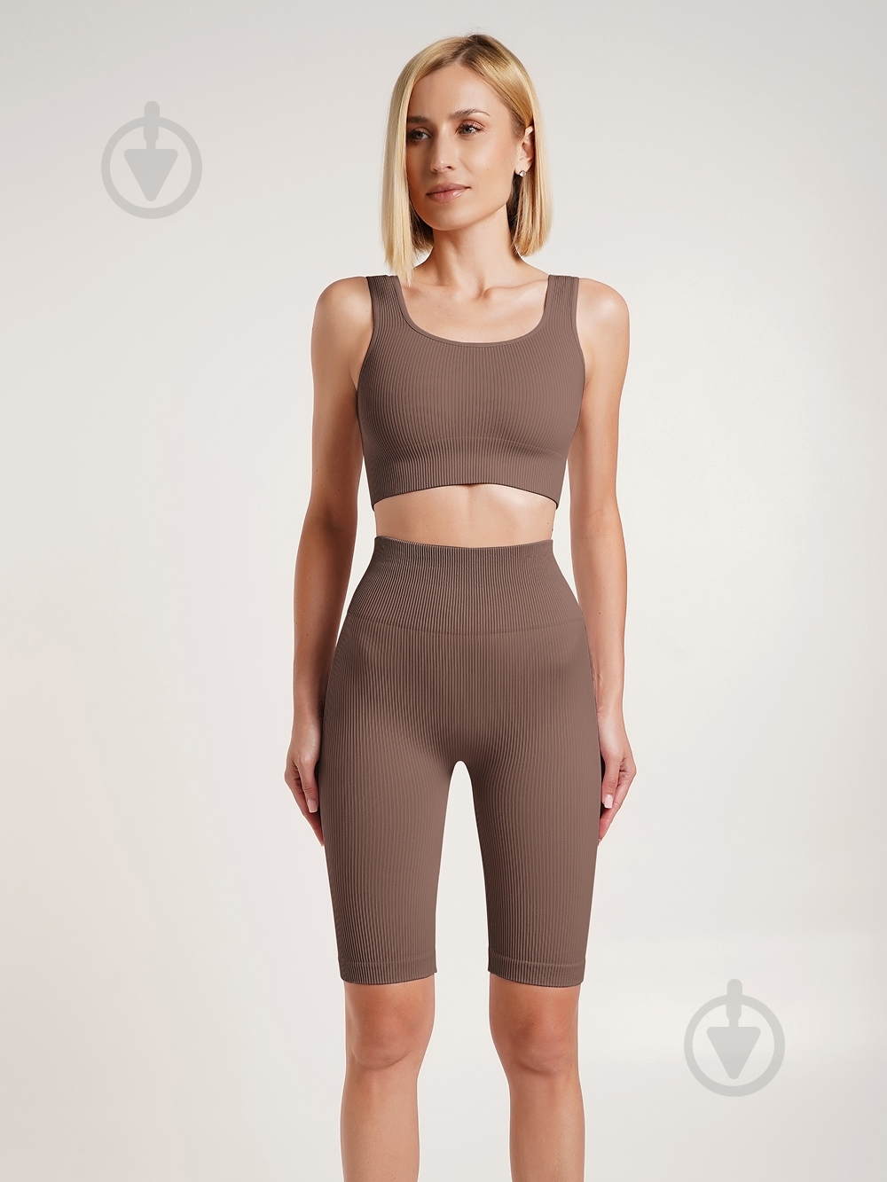 Велосипедки Giulia TRACKS RIB SHAPE р. S/M капучино - фото 2 Велосипедки Giulia TRACKS RIB SHAPE р. S/M капучино - фото 2